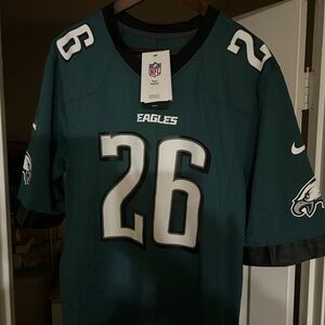 New Philadelphia Eagles Barkley Jersey with tags